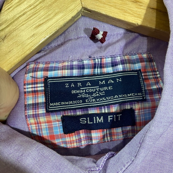 ZARA MAN SHIRT ( SLIM FIT). Size- EUR XXL USA XXL - 46 - Picture 8 of 11